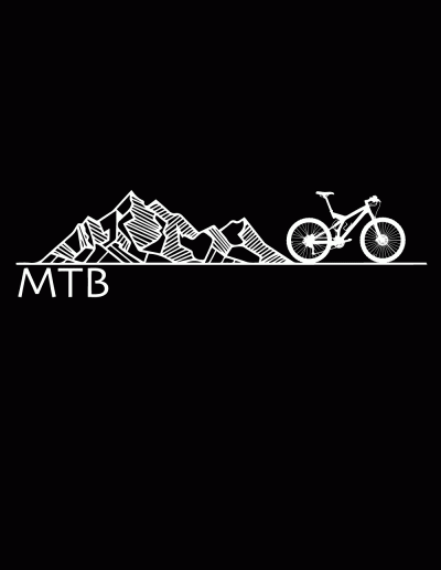 Custom hoodie mountain bike