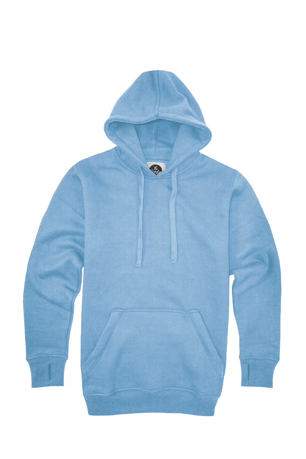 Light blue tall hoodie