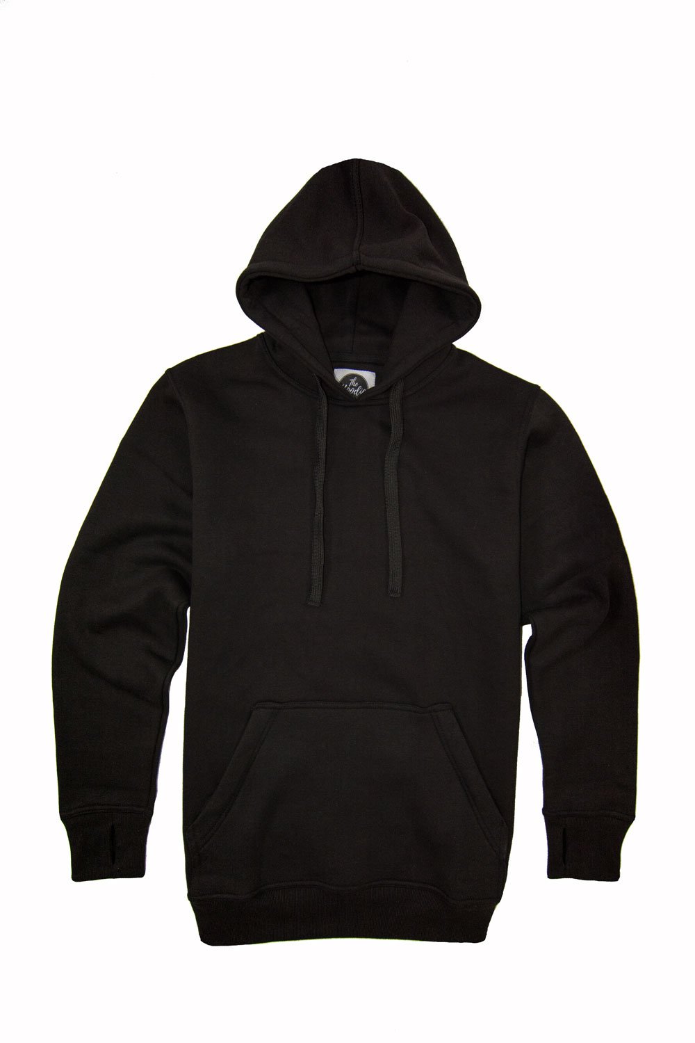 Black tall hoodie