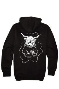 The cow hoodie