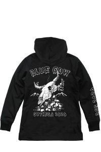 Blue cow bistro hoodie